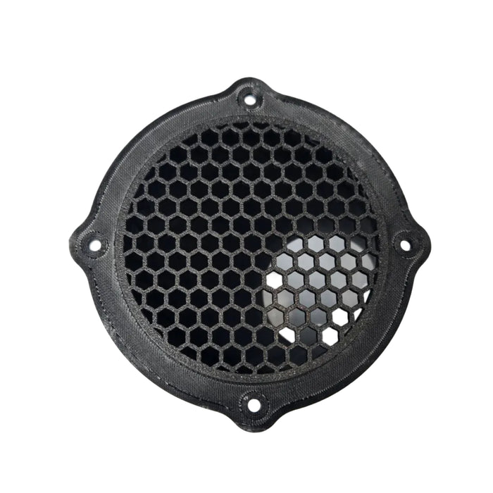 3D Printed 4" Nose Mount Brake Duct - Hex Screen